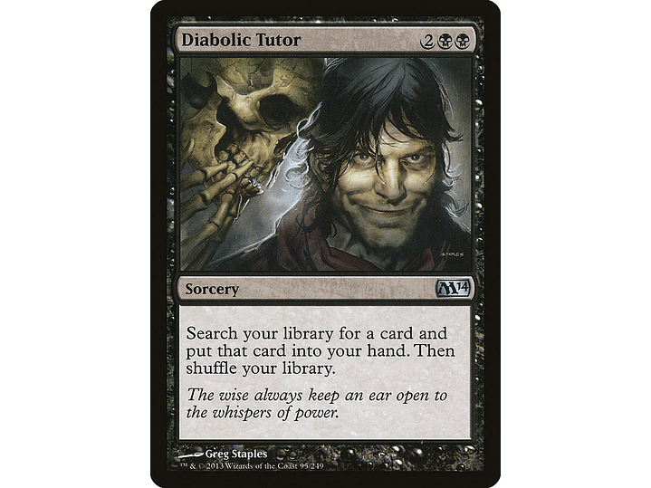 Diabolic Tutor | ES | NM | M14 1