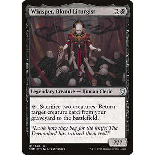 Whisper, Blood Liturgist | ES | NM | DOM