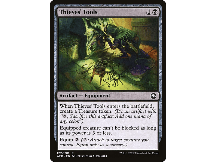 Thieves' Tools | ES | NM | AFR 1