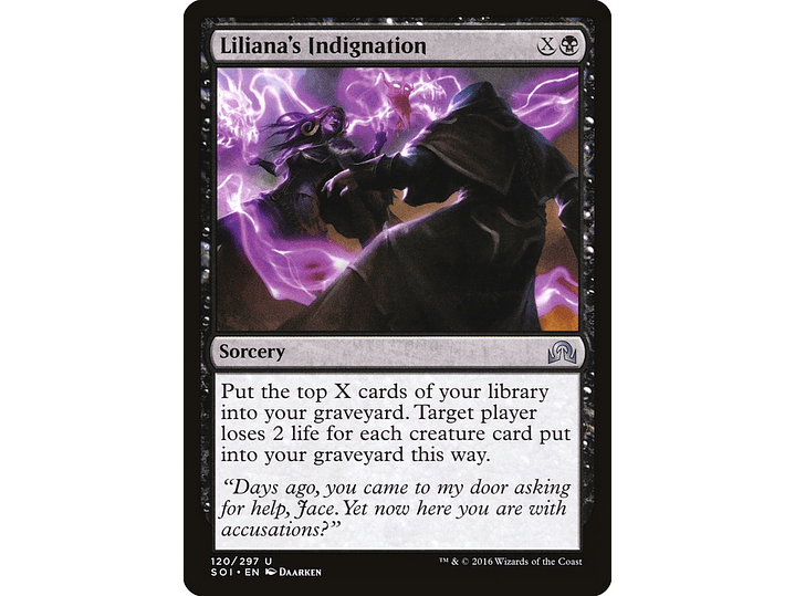 Liliana's Indignation | ES | NM | SOI 1