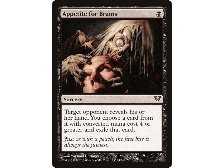 Appetite for Brains | ES | NM | AVR 1