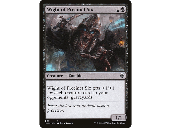 Wight of Precinct Six | EN | NM | JMP 1