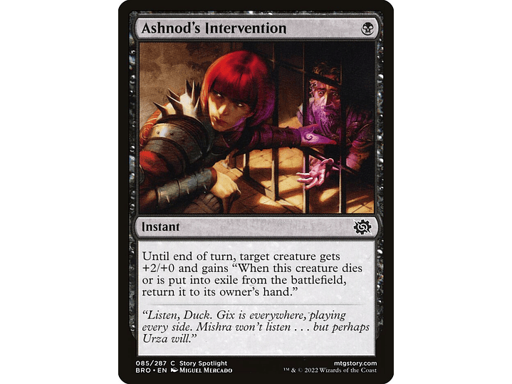 Ashnod's Intervention | EN | NM | BRO 1
