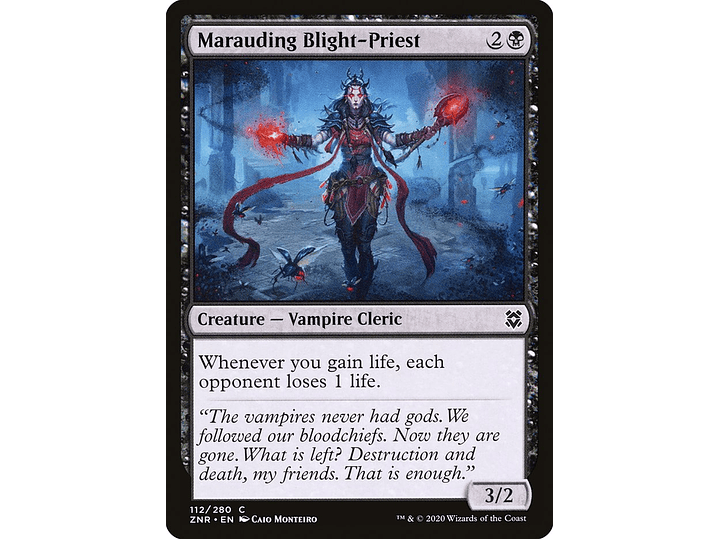 Marauding Blight-Priest (foil) | EN | NM | ZNR 1