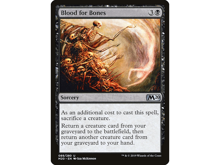 Blood for Bones | ES | NM | M20 1