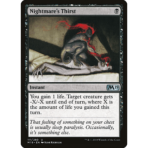 Nightmare's Thirst | ES | NM | M19