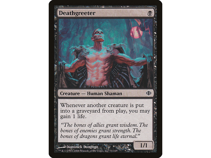 Deathgreeter | ES | NM | ALA 1