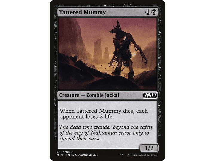 Tattered Mummy | ES | NM | M19 1