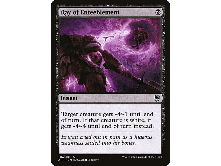 Ray of Enfeeblement | ES | NM | AFR 1