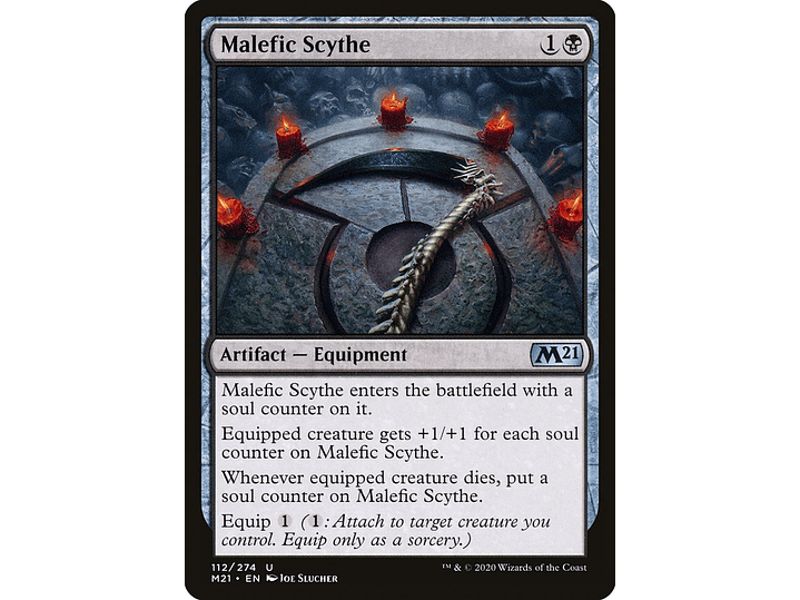 Malefic Scythe | ES | NM | M21 1