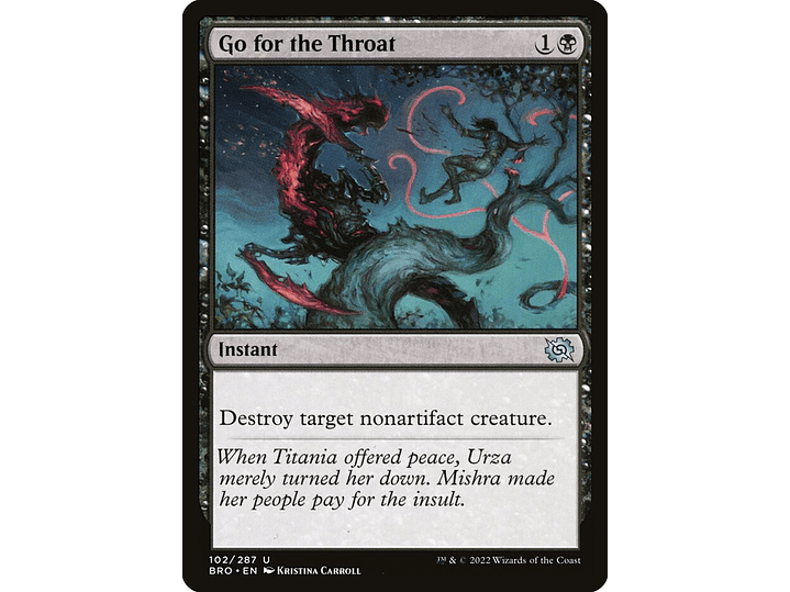 Go for the Throat | ES | NM | BRO 1