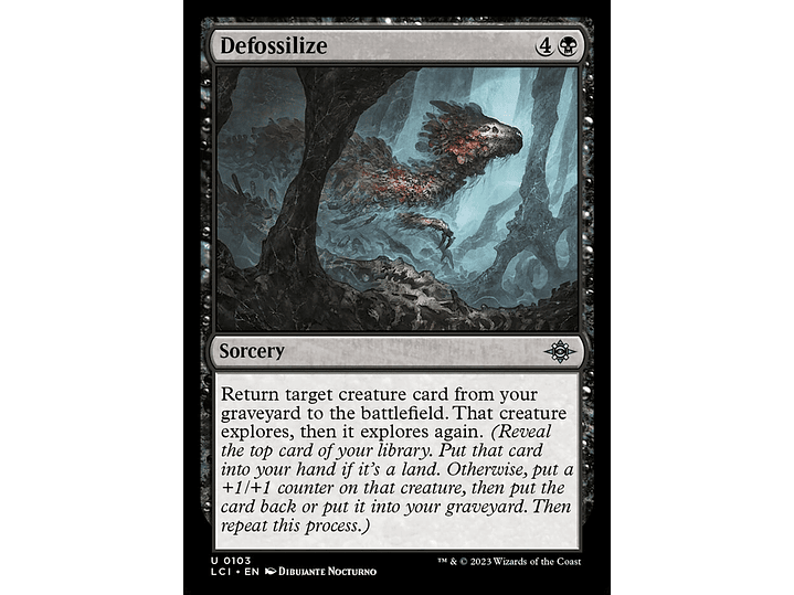 Defossilize | ES | NM | LCI 1