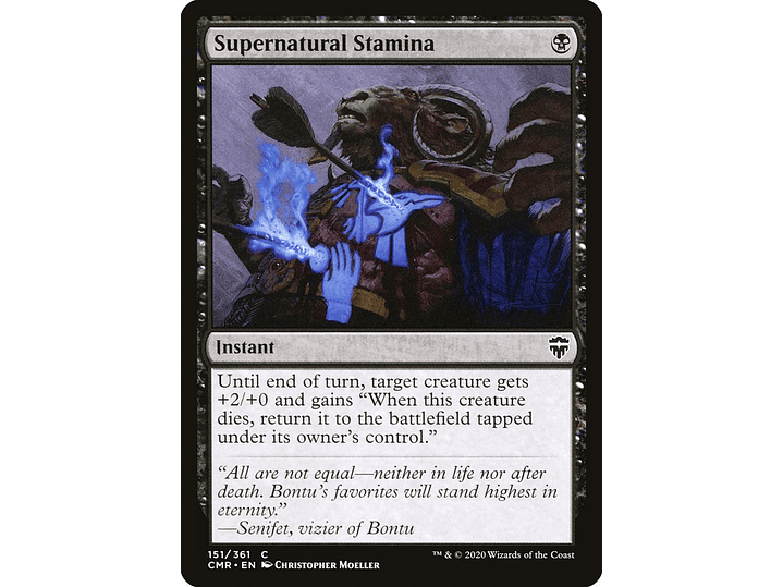 Supernatural Stamina | EN | NM | CMR 1