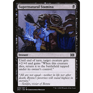 Supernatural Stamina (foil) | EN | NM | 2X2