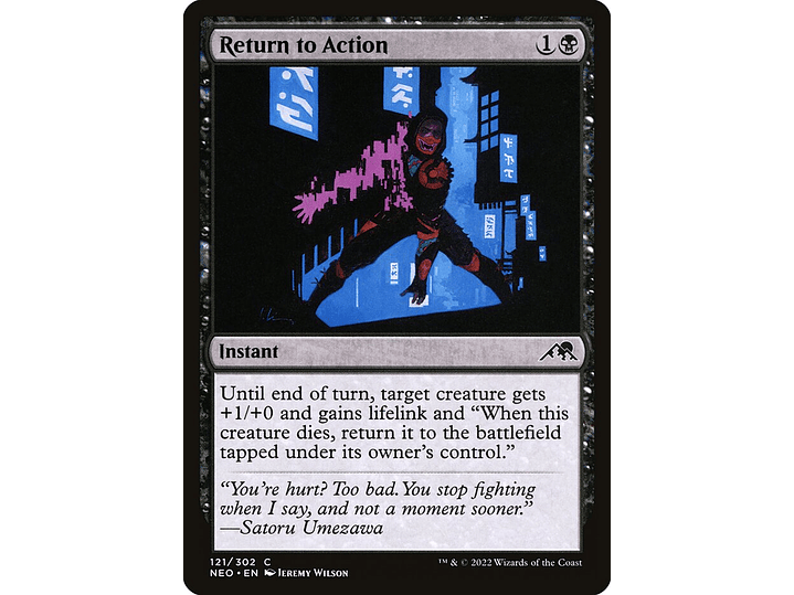 Return to Action | EN | NM | NEO 1