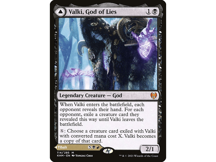 Valki, God of Lies // Tibalt, Cosmic Impostor | EN | NM | KHM 1