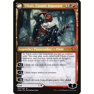 Valki, God of Lies // Tibalt, Cosmic Impostor | EN | NM | KHM