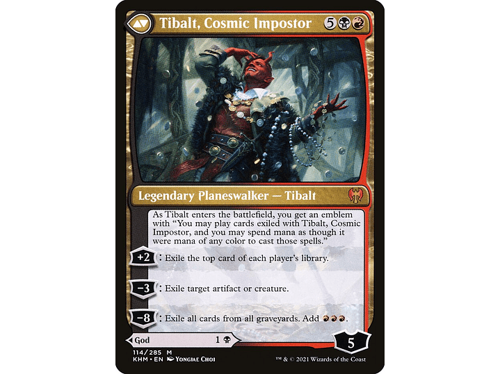 Valki, God of Lies // Tibalt, Cosmic Impostor | EN | NM | KHM 2
