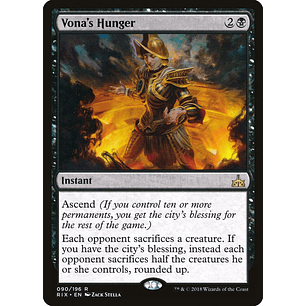 Vona's Hunger | EN | NM | RIX