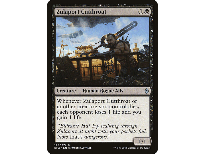 Zulaport Cutthroat | EN | NM | BFZ 1