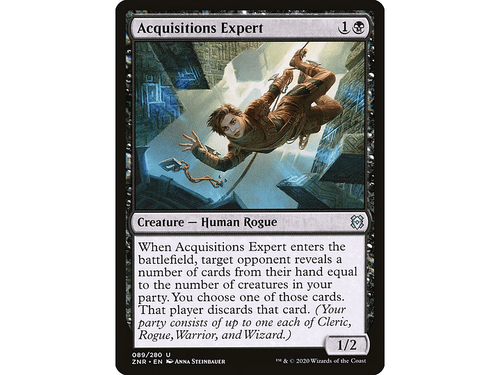 Acquisitions Expert (foil) | EN | NM | ZNR 1
