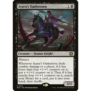 Ayara's Oathsworn | EN | NM | MAT