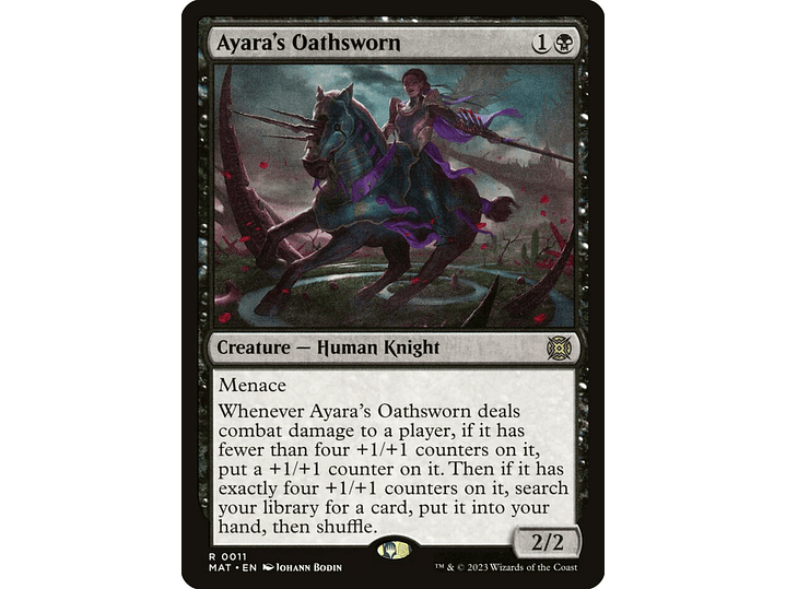 Ayara's Oathsworn | EN | NM | MAT 1