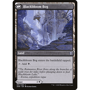 Blackbloom Rogue // Blackbloom Bog (foil) | EN | NM | ZNR