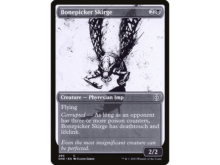 Bonepicker Skirge (Showcase foil) | EN | NM | ONE 1