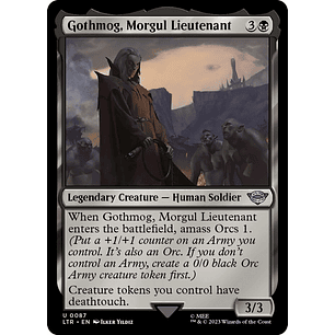 Gothmog, Morgul Lieutenant | EN | NM | LTR