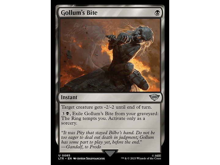 Gollum's Bite | EN | NM | LTR 1