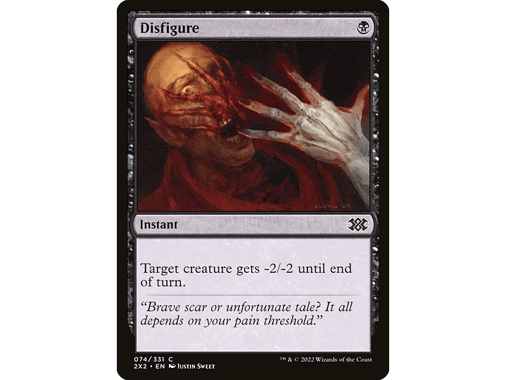 Disfigure (foil) | EN | NM | 2X2 1