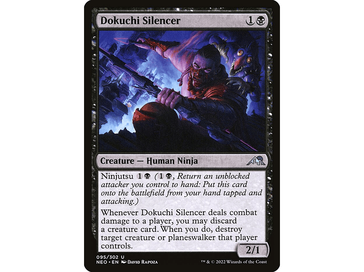 Dokuchi Silencer (foil) | EN | NM | NEO 1