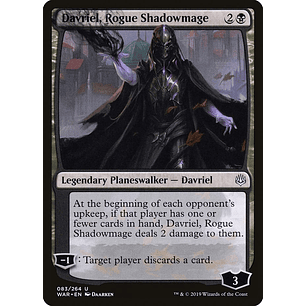 Davriel, Rogue Shadowmage (foil) | EN | NM | WAR