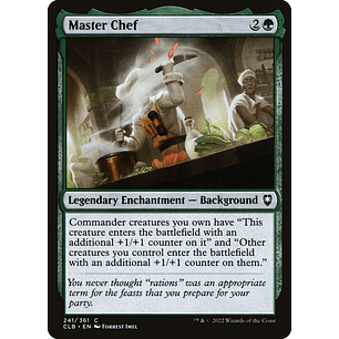 Master Chef (foil) | EN | NM | CLB