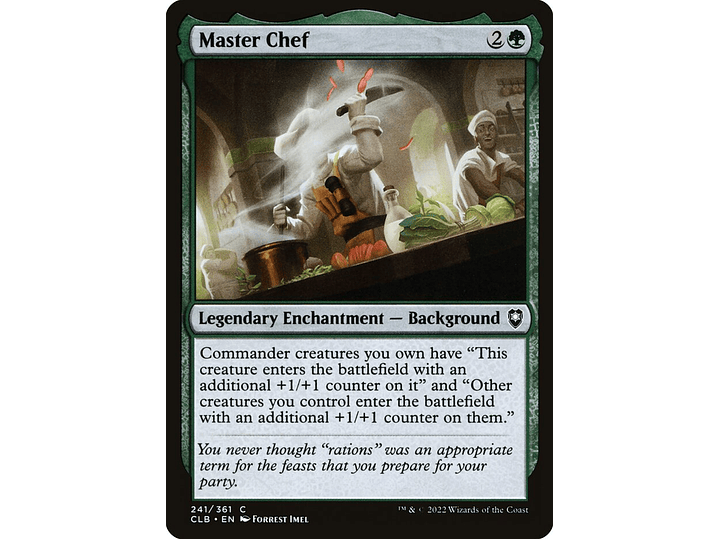 Master Chef (foil) | EN | NM | CLB 1