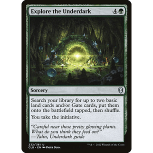 Explore the Underdark (foil) | EN | NM | CLB