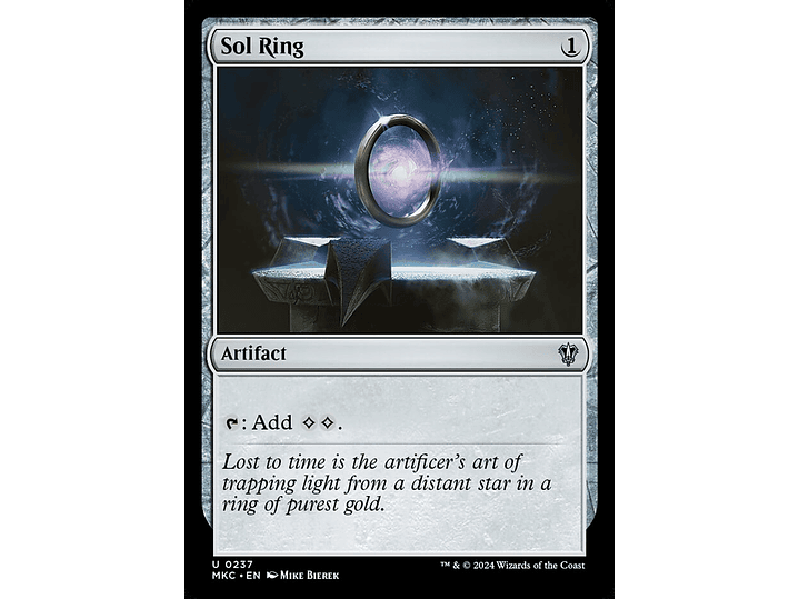 Sol Ring | EN | NM | MKC 1