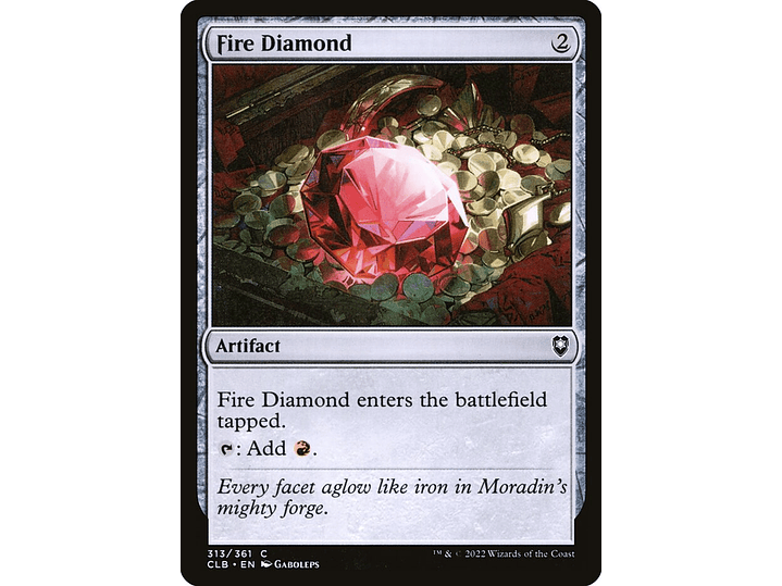 Fire Diamond (foil) | EN | NM | CLB 1