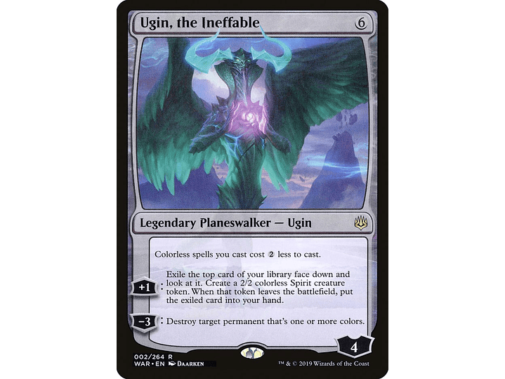 Ugin, the Ineffable | EN | NM | WAR 1