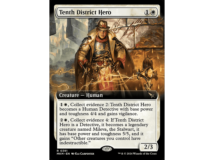 Tenth District Hero (Extended Art foil) | EN | NM | MKM 1