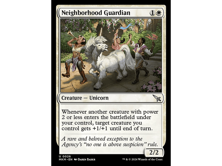 Neighborhood Guardian (foil) | EN | NM | MKM 1
