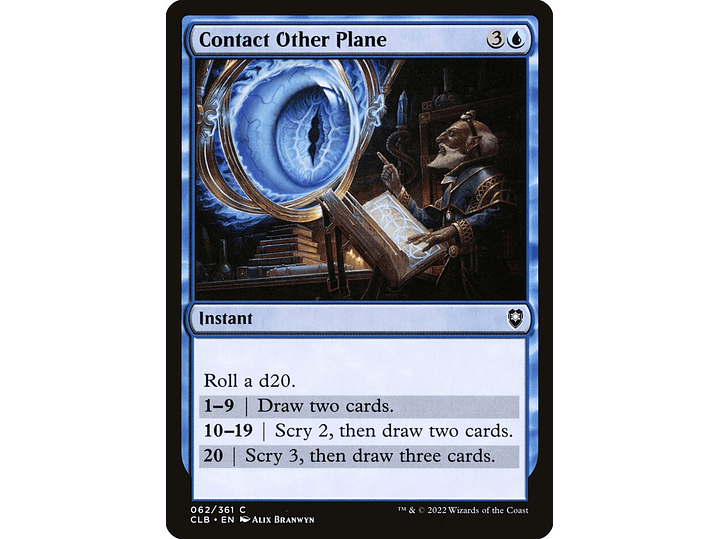 Contact Other Plane (foil) | EN | NM | CLB 1