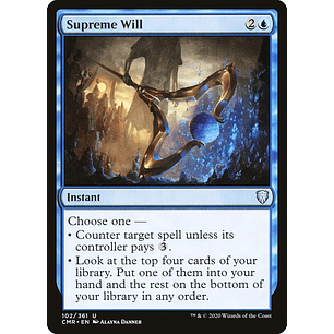Supreme Will | EN | NM | CMR