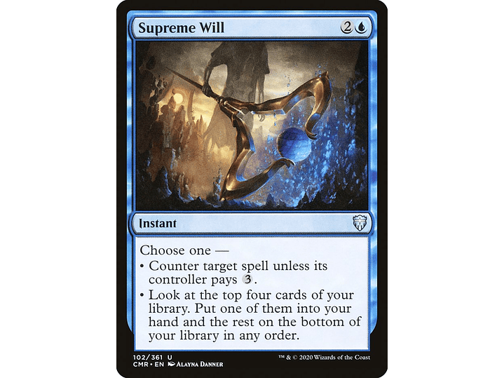 Supreme Will | EN | NM | CMR 1