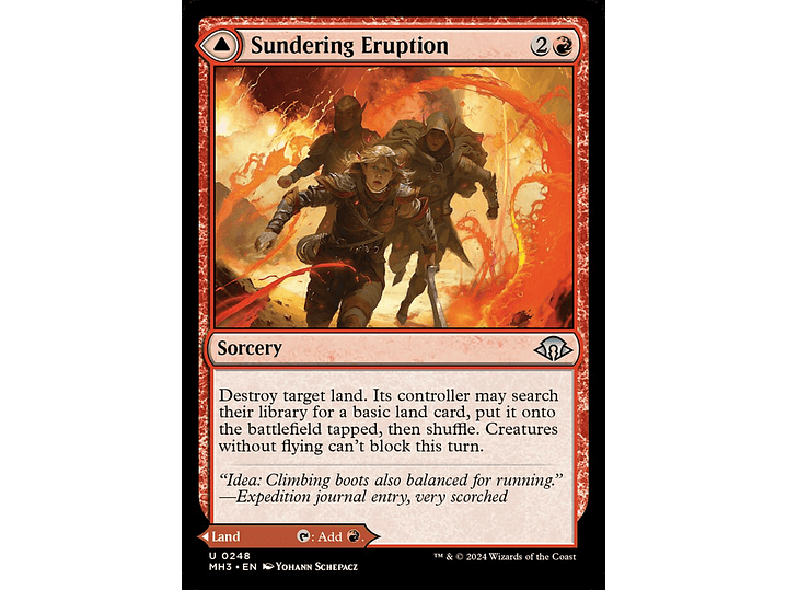 Sundering Eruption // Volcanic Fissure | ES | NM | MH3 1