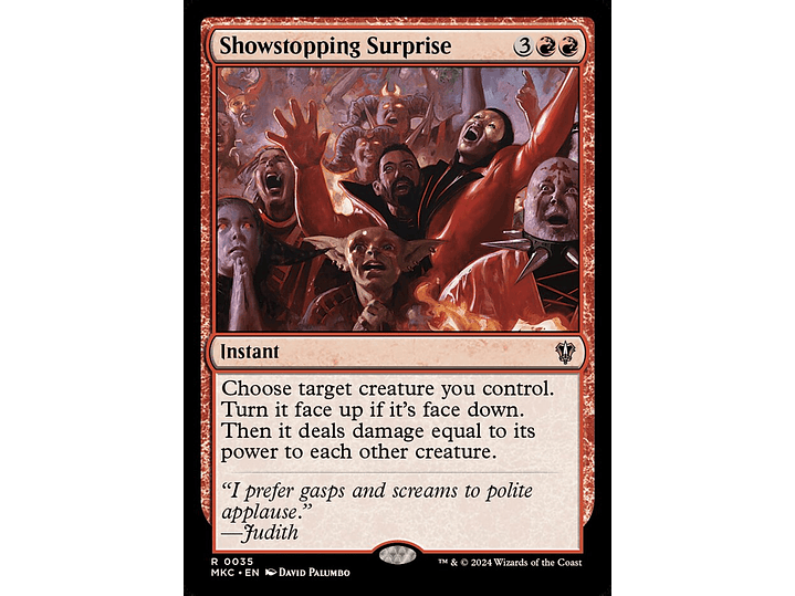 Showstopping Surprise | EN | NM | MKC 1