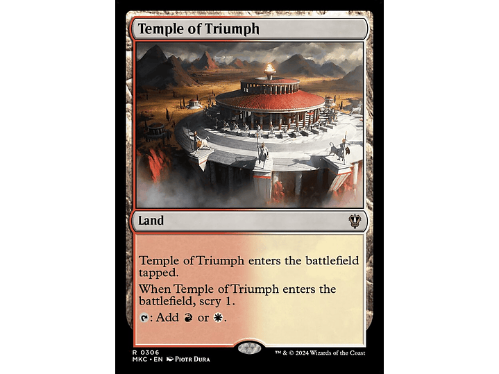 Temple of Triumph | EN | NM | MKC 1