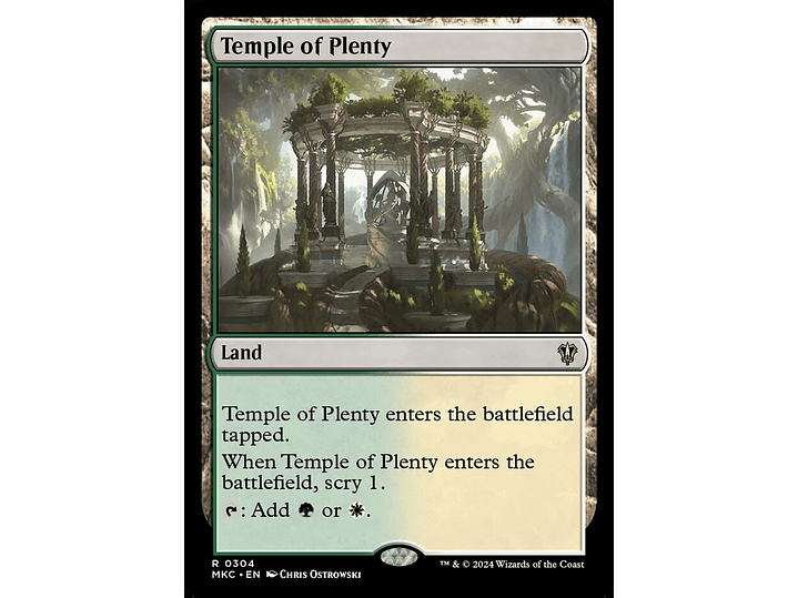 Temple of Plenty | EN | NM | MKC 1
