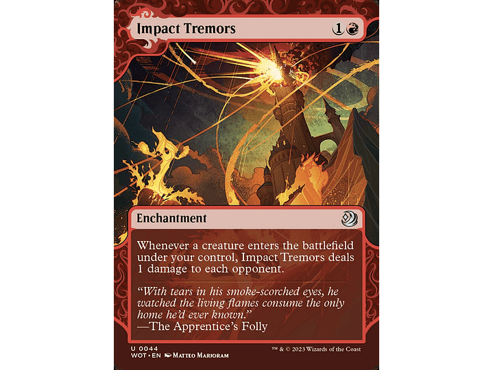 Impact Tremors (Showcase) | EN | NM | WOT 1